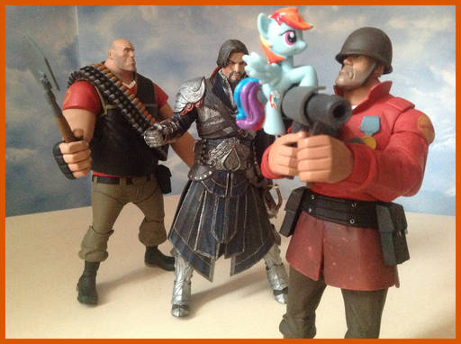 Team Fortress 2 - «Не без шапки». Фотообзор фигурок от NECA